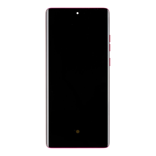 Motorola Edge 50 Fusion LCD kijelző + Érintőegység + Előlap Hot Pink (Szervizcsomag)