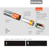  ColorWay - Újratölthető Elem (CW-UBAAA-09) - 2x AAA Type-C, 590mAh, 1.5V, számítógépes kiegészítőkhöz/fényképezőgépekhez, Li-Polimer - Szürke - 2. kép