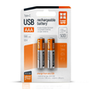  ColorWay - Újratölthető Elem (CW-UBAAA-09) - 2x AAA Type-C, 590mAh, 1.5V, számítógépes kiegészítőkhöz/fényképezőgépekhez, Li-Polimer - Szürke - 4. kép