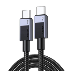 USB-C 2.0-ról USB-C 2.0-ra Ugreen L524 PD 3A 0,5m kábel (szürke)