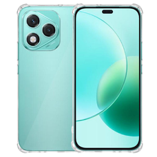  Techsuit - Ütésálló Átlátszó Szilikon - Honor 400 Lite - Átlátszó tok