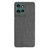  Techsuit - Carbonit SzálHéj - Motorola Edge 50 - Fekete tok - 1. kép
