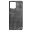  Techsuit - Carbonit SzálHéj - Motorola Edge 50 - Fekete tok - 2. kép