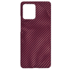 Techsuit - Karbonit Szálhéj - Motorola Edge 50 - Piros tok - 2. kép