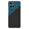  Techsuit - Karbontixrost Ház - Motorola Edge 50 - Kék Impulzus tok - 1. kép