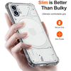  Techsuit - Ütésálló Átlátszó Szilikon Tok - Nothing Phone (1) - Átlátszó tok - 0. kép
