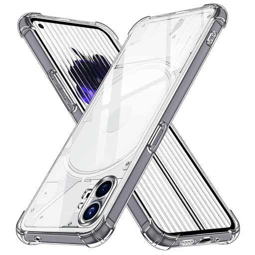 Techsuit - Ütésálló Átlátszó Szilikon Tok - Nothing Phone (1) - Átlátszó tok Techsuit - Ütésálló Átlátszó Szilikon Tok - Nothing Phone (1) - Átlátszó tok