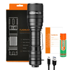 Superfire F5 zseblámpa, 1100lm, USB - 0. kép