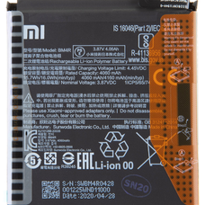 BM4R Xiaomi Eredeti Akkumulátor 4160mAh (Szervizcsomag)
