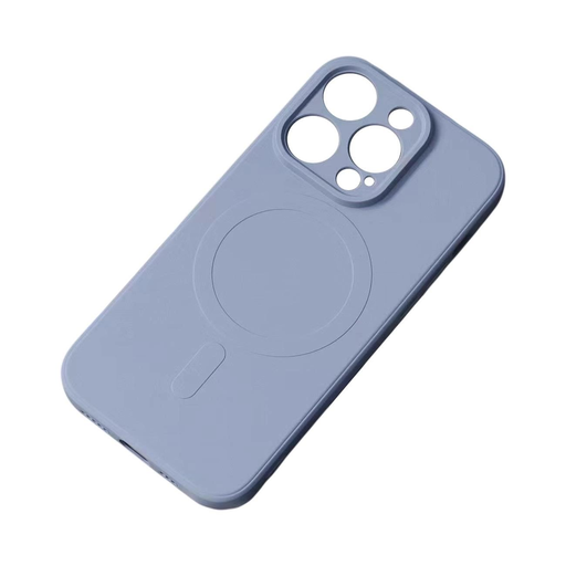 Samsung Galaxy A56 5G Szilikon Tok MagSafe-funkcióval - Szürke Samsung Galaxy A56 5G Szilikon Tok MagSafe-funkcióval - Szürke