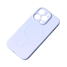 Szilikon tok MagSafe-val Samsung Galaxy A56 5G - világoskék tok