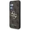  Guess - Kemény tok 4G Nagy Fém Logóval (GUHMS25M4GMGBR) - Samsung Galaxy S25 Plus - Barna - 3. kép