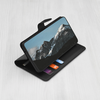  Techsuit - Bőr tok - Motorola Edge 60 Fusion - Fekete - 0. kép