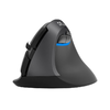 Vezeték nélküli függőleges egér Delux M618Mini DB BT+2.4G 2400DPI (fekete) - 1. kép