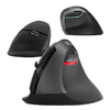 Vezeték nélküli függőleges egér Delux M618Mini DB BT+2.4G 2400DPI (fekete) - 2. kép