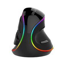 Delux M618Plus RGB 4000DPI Függőleges egér