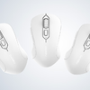 Dareu LM115G vezeték nélküli egér 2.4G 800-1600 DP (fehér) - 1. kép