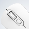 Dareu LM115G vezeték nélküli egér 2.4G 800-1600 DP (fehér) - 2. kép