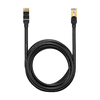 Baseus Speed Seven Nagysebességű Hálózati Kábel RJ45 10Gbps 5m Fekete (WKJS010501) - 1. kép