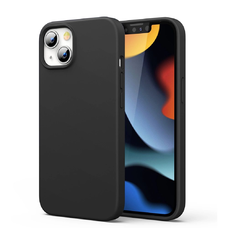 Ugreen Protective Silicone Case gumi rugalmas szilikon tok iPhone 13 mini fekete tok