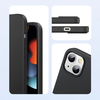Ugreen Protective Silicone Case gumi rugalmas szilikon tok iPhone 13 mini fekete tok - 4. kép