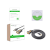 Ugreen adapter kábel USB-A - DB9 RS-232 1.5m szürke (CR104) - 1. kép