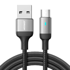 Cable to Micro USB-A / 2.4A / 1.2m Joyroom S-UM018A10 (fekete),