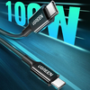 Ugreen US300 USB-C / USB-C 480Mb/s 5A 2m kábel - fekete, - 1. kép