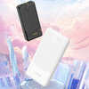 Powerbank Dudao K10 10000mAh 2.4A 2 x USB-A - fehér - 0. kép