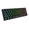 Mechanikus billentyűzet Royal Kludge RK61 RGB, barna kapcsoló (fekete) - 1. kép