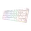 Mechanical keyboard Royal Kludge RK61 RGB, brown switch (white) - 1. kép