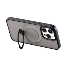 Mágneses védőtok tartóval Joyroom JR-BP004 iPhone 15 Pro-hoz (fekete) tok