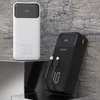 Dudao K15MAX 30000mAh PD 22.5W Powerbank beépített kábelekkel - Fekete - 4. kép