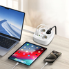 Tech-protect Pcs3x4 Hálózati elosztó 2 USB & 2 Type-C & 3 Konnektor 200cm Fehér - 2. kép