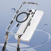 Tel Protect Strap Clear tok iPhone 13/14 fekete tok - 2. kép