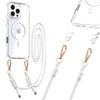 Tel Protect Strap átlátszó tok iPhone 16 Pro fehér tok - 0. kép