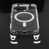 Tel Protect Strap Clear tok iPhone 13/14 fehér - 1. kép