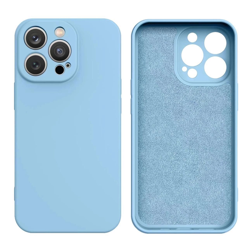 Szilikon tok iPhone 16e - Kék tok Szilikon tok iPhone 16e - Kék tok