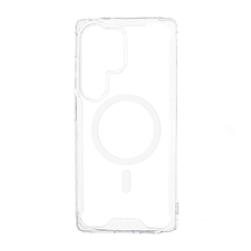 Clear Corner tok MagSafe kompatibilitással Samsung Galaxy S25 Edge - Átlátszó tok
