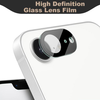  Techsuit - Teljes Kameravédő Üveg - iPhone 16e - Fekete üvegfólia - 1. kép