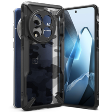  Ringke - Fusion X Design - OnePlus 13 - Terepmintás Fekete tok
