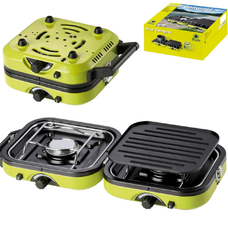 DUAL COMPACT + GRILL dupla kemping tűzhely