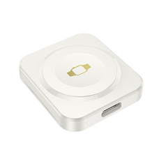 HOCO vezeték nélküli töltő, kompatibilis az APPLE iWatch 2,5W CQ16C tejfehér