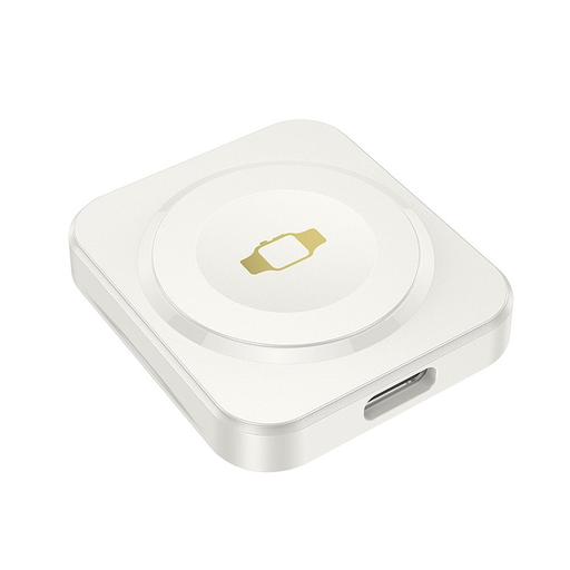 HOCO vezeték nélküli töltő, kompatibilis az APPLE iWatch 2,5W CQ16C tejfehér