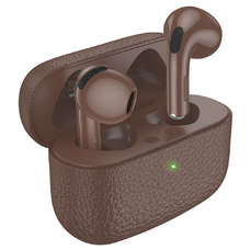 HOCO vezeték nélküli fülhallgató bluetooth TWS EQ15 barna
