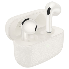 HOCO vezeték nélküli fülhallgató bluetooth TWS EQ15 tejfehér