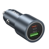 HOCO autós töltő USB A + Type C PD QC3.0 48W Z60 fekete - 1. kép