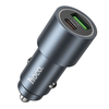HOCO autós töltő USB A + Type C PD QC3.0 48W Z60 fekete - 2. kép