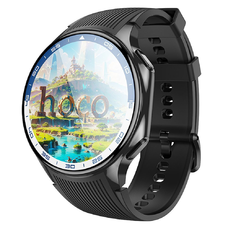 HOCO okosóra hívásfunkcióval AMOLED Y24 fekete