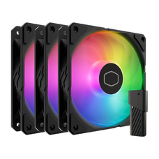 Hűtőventilátor Cooler Master SickleFlow Edge 120 ARGB 3 az 1-ben (fekete)